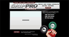 Desktop Screenshot of gripprotrainer.com